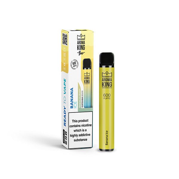 20mg Aroma King Bar 600 Disposable Vape Device 600 PuffsVaping ProductsAroma KingVaperr Shop