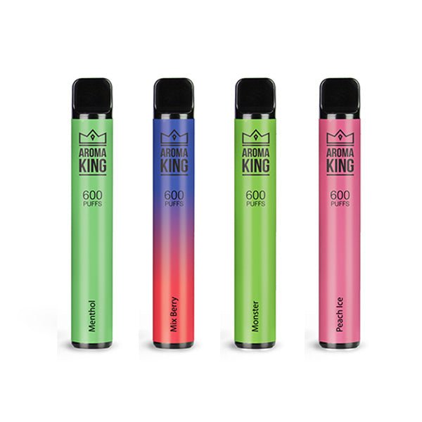 20mg Aroma King Bar 600 Disposable Vape Device 600 PuffsVaping ProductsAroma KingVaperr Shop