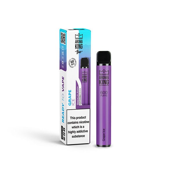 20mg Aroma King Bar 600 Disposable Vape Device 600 PuffsVaping ProductsAroma KingVaperr Shop