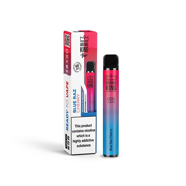 20mg Aroma King Bar 600 Disposable Vape Device 600 PuffsVaping ProductsAroma KingVaperr Shop