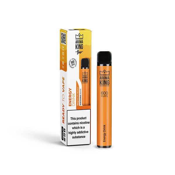 20mg Aroma King Bar 600 Disposable Vape Device 600 PuffsVaping ProductsAroma KingVaperr Shop