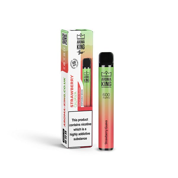 20mg Aroma King Bar 600 Disposable Vape Device 600 PuffsVaping ProductsAroma KingVaperr Shop