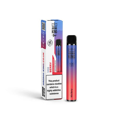 20mg Aroma King Bar 600 Disposable Vape Device 600 PuffsVaping ProductsAroma KingVaperr Shop