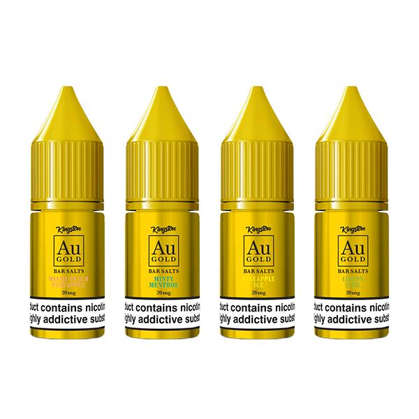 20mg AU Gold By Kingston Nic Salt 10ml (60VG/40PG)Vaping ProductsKingstonVaperr Shop