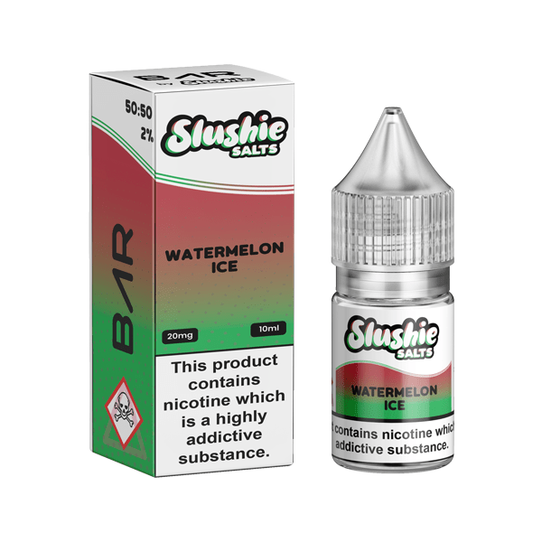 20mg Bar By Slushie 10ml Bar Salts (50VG/50PG)Vaping ProductsSlushieVaperr Shop