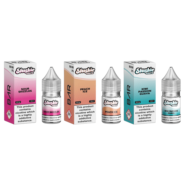 20mg Bar By Slushie 10ml Bar Salts (50VG/50PG)Vaping ProductsSlushieVaperr Shop