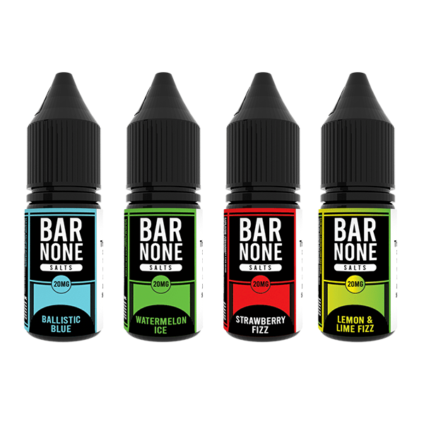 20mg BAR NONE Nic Salts 2x10ml (50VG/50PG)Vaping ProductsBAR NONEVaperr Shop