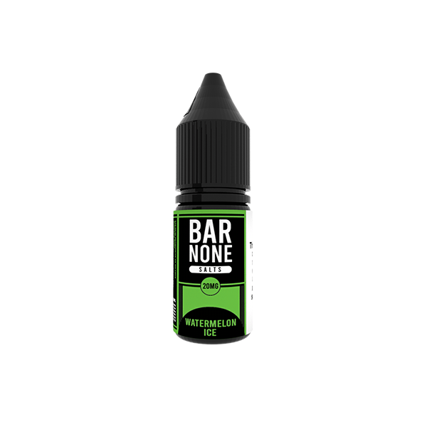 20mg BAR NONE Nic Salts 2x10ml (50VG/50PG)Vaping ProductsBAR NONEVaperr Shop