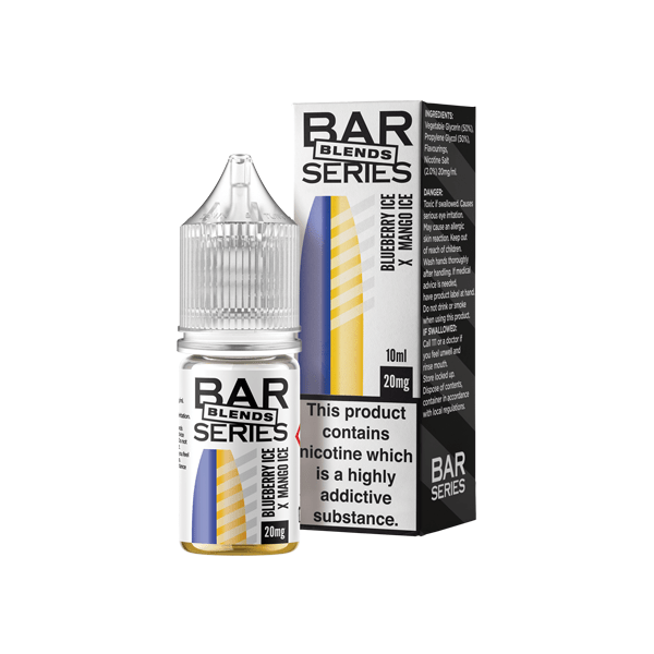 20mg Bar Series Blends 10ml Nic Salts (50VG/50PG)Vaping ProductsBar SeriesVaperr Shop
