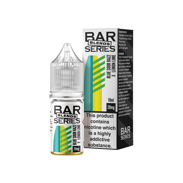 20mg Bar Series Blends 10ml Nic Salts (50VG/50PG)Vaping ProductsBar SeriesVaperr Shop