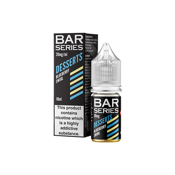 20mg Bar Series Desserts 10ml Nic Salts (50VG/50PG)Vaping ProductsBar SeriesVaperr Shop