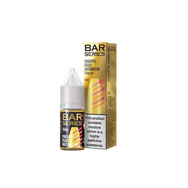 20mg Bar Series Gold Edition Nic Salt 10ml (50VG/50PG)Vaping ProductsBar SeriesVaperr Shop