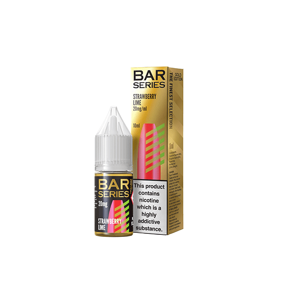 20mg Bar Series Gold Edition Nic Salt 10ml (50VG/50PG) - Vaperr Shop