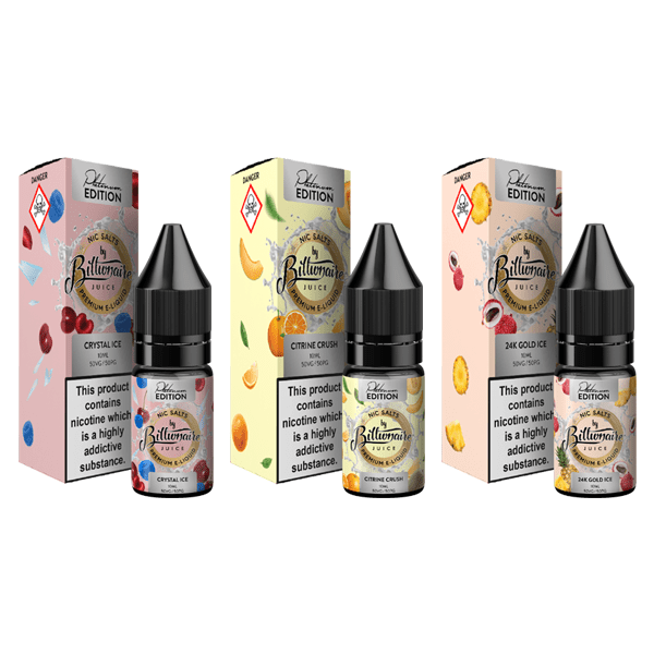 20mg Billionaire Juice Platinum Edition 10ml Nic Salts (50VG/50PG)Vaping ProductsBillionaire JuiceVaperr Shop