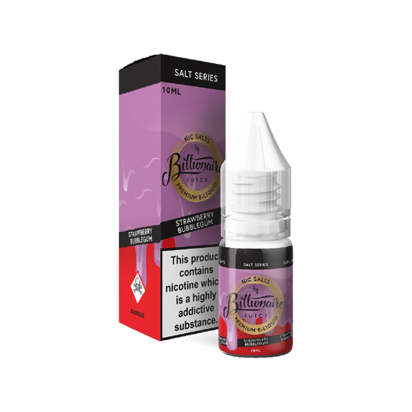 20mg Billionaire Juice Salt Series 10ml Nic Salts (50VG/50PG)Vaping ProductsBillionaire JuiceVaperr Shop