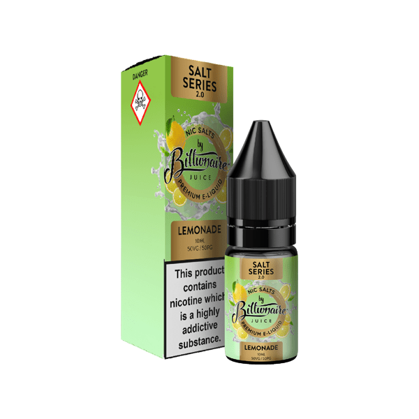 20mg Billionaire Juice Salt Series 2.0 10ml Nic Salts (50VG/50PG)Vaping ProductsBillionaire JuiceVaperr Shop