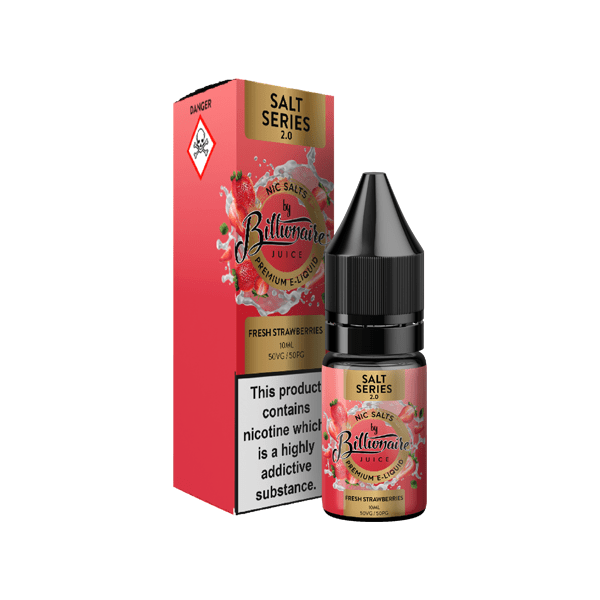 20mg Billionaire Juice Salt Series 2.0 10ml Nic Salts (50VG/50PG)Vaping ProductsBillionaire JuiceVaperr Shop