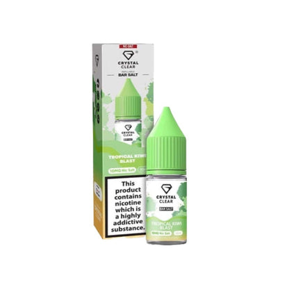 20mg Crystal Clear Bar Salt 10ml (50VG/50PG)Vaping ProductsCrystal ClearVaperr Shop