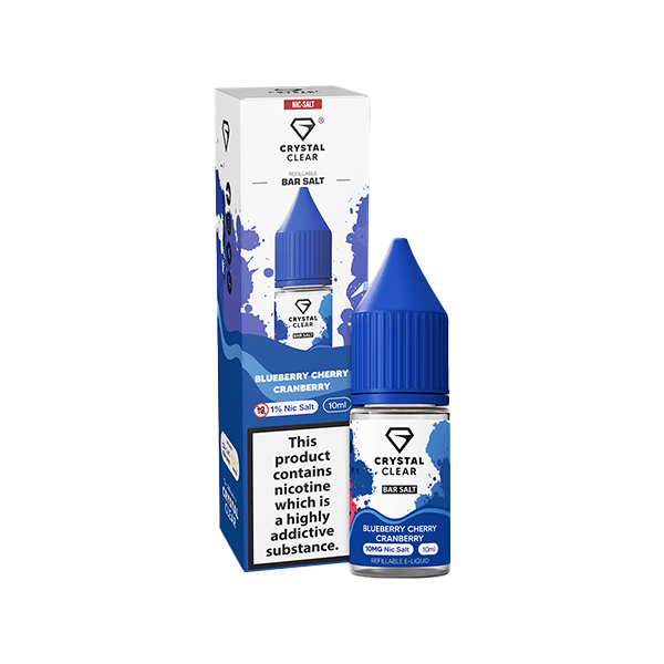 20mg Crystal Clear Bar Salt 10ml (50VG/50PG)Vaping ProductsCrystal ClearVaperr Shop
