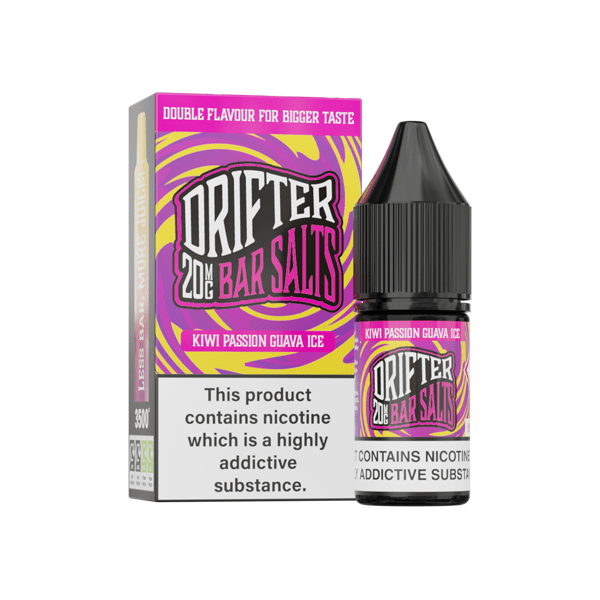 20mg Drifter Bar Salts 10ml (50VG/50PG)Vaping ProductsDrifterVaperr Shop