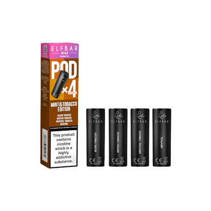20mg Elf Bar 4 in 1 Multi Edition Prefilled Pods 2ml - 4PcsVaping ProductsELF BarVaperrShop