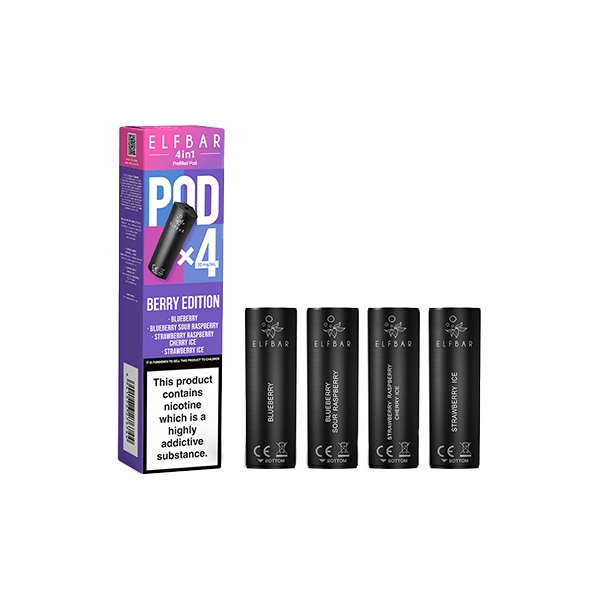 20mg Elf Bar 4 in 1 Multi Edition Prefilled Pods 2ml - 4PcsVaping ProductsELF BarVaperrShop