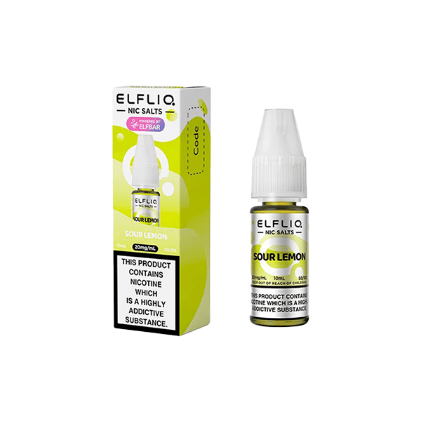 20mg ELFLIQ By Elf Bar 10ml Nic Salt (50VG/50PG)Vaping ProductsELF BarVaperrShop
