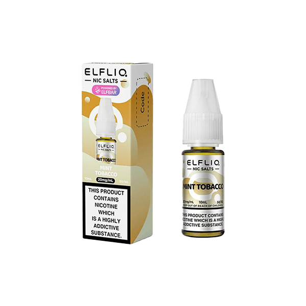 20mg ELFLIQ By Elf Bar 10ml Nic Salt (50VG/50PG)Vaping ProductsELF BarVaperrShop