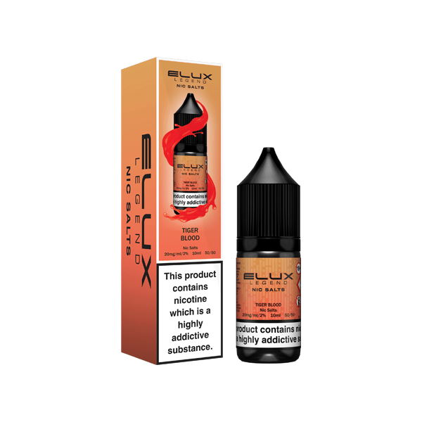 20mg Elux Legend 10ml Nic Salts (50VG/50PG)Vaping ProductsEluxVaperr Shop