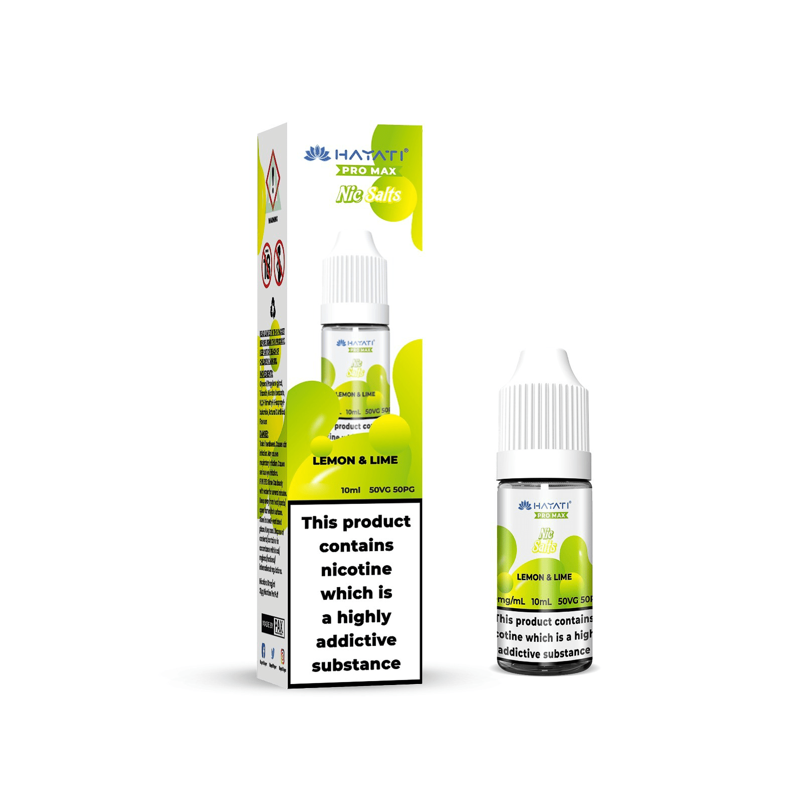 20mg Hayati Pro Max Nic Salts 10mlVaping ProductsHayatiVaperr Shop