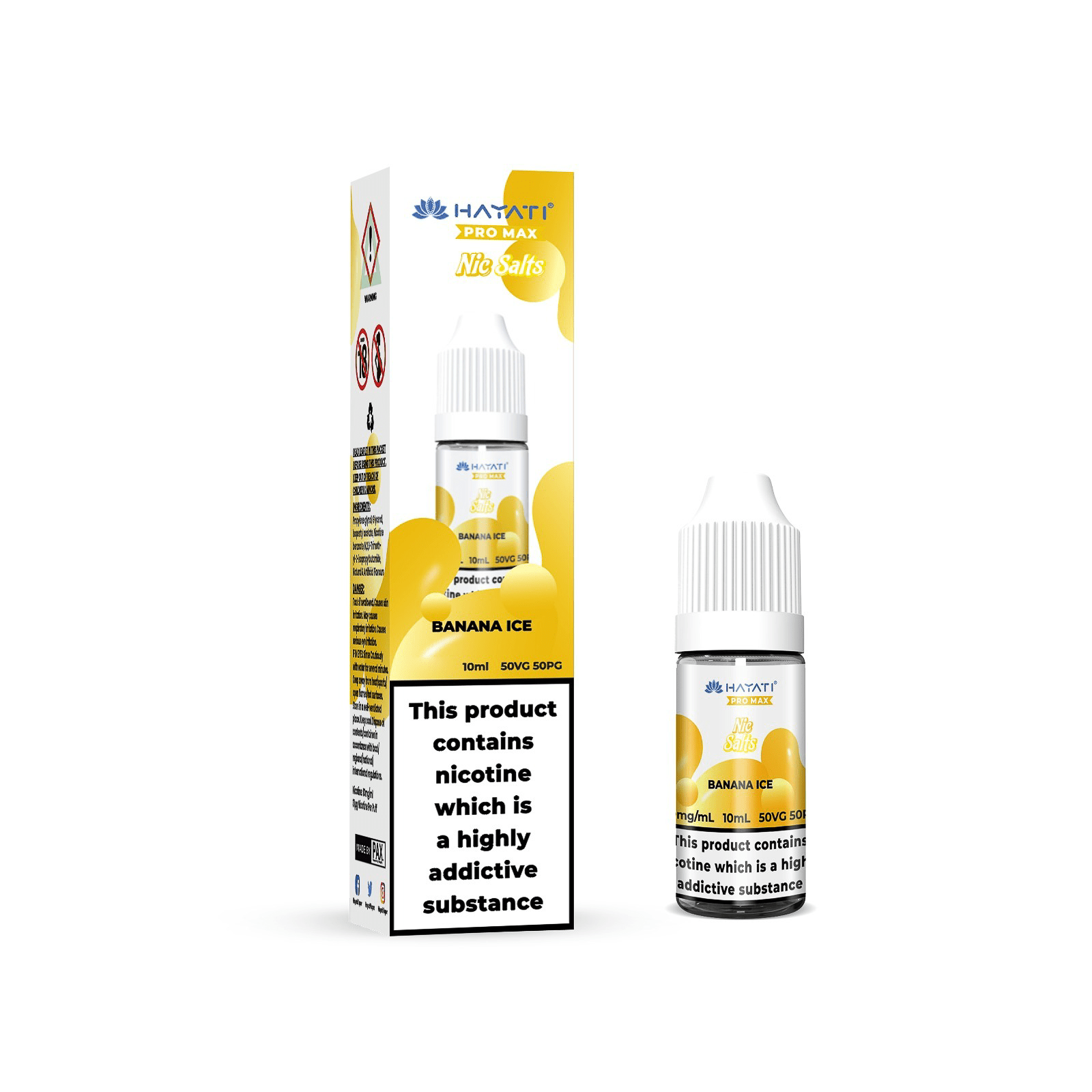 20mg Hayati Pro Max Nic Salts 10mlVaping ProductsHayatiVaperr Shop