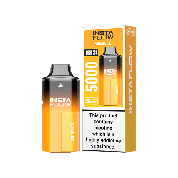20mg Instaflow 5000 Disposable Rechargeable Vape Kit 5000 PuffsVaping ProductsInstaflowVaperr Shop