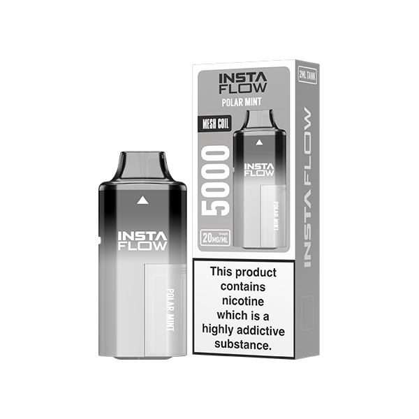 20mg Instaflow 5000 Disposable Rechargeable Vape Kit 5000 PuffsVaping ProductsInstaflowVaperr Shop