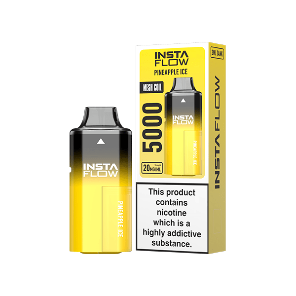 20mg Instaflow 5000 Disposable Rechargeable Vape Kit 5000 PuffsVaping ProductsInstaflowVaperr Shop
