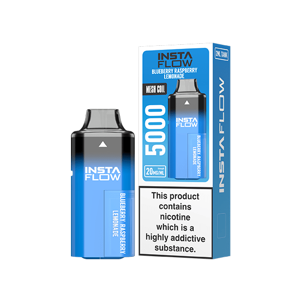 20mg Instaflow 5000 Disposable Rechargeable Vape Kit 5000 PuffsVaping ProductsInstaflowVaperr Shop