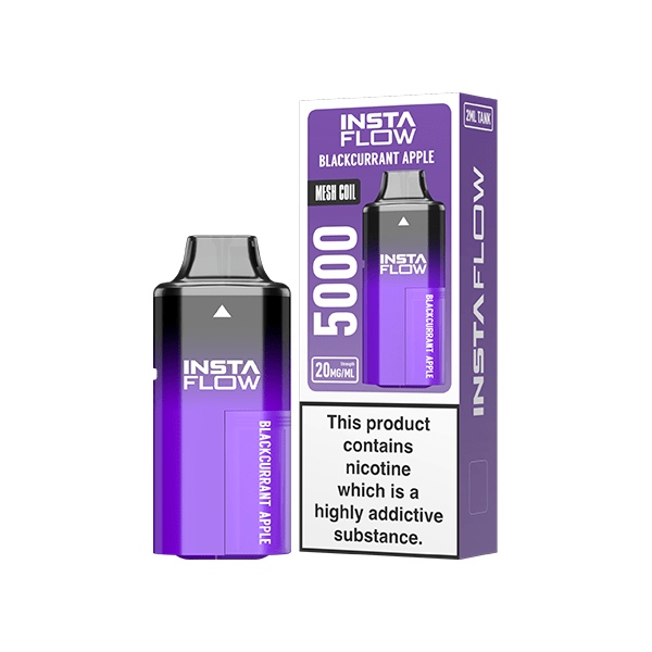 20mg Instaflow 5000 Disposable Rechargeable Vape Kit 5000 PuffsVaping ProductsInstaflowVaperr Shop