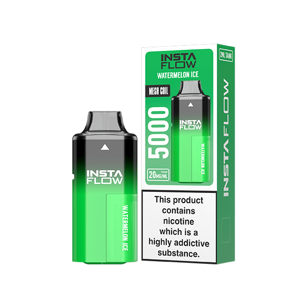 20mg Instaflow 5000 Disposable Rechargeable Vape Kit 5000 PuffsVaping ProductsInstaflowVaperr Shop