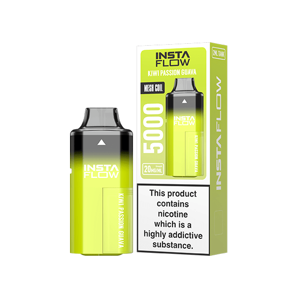 20mg Instaflow 5000 Disposable Rechargeable Vape Kit 5000 PuffsVaping ProductsInstaflowVaperr Shop