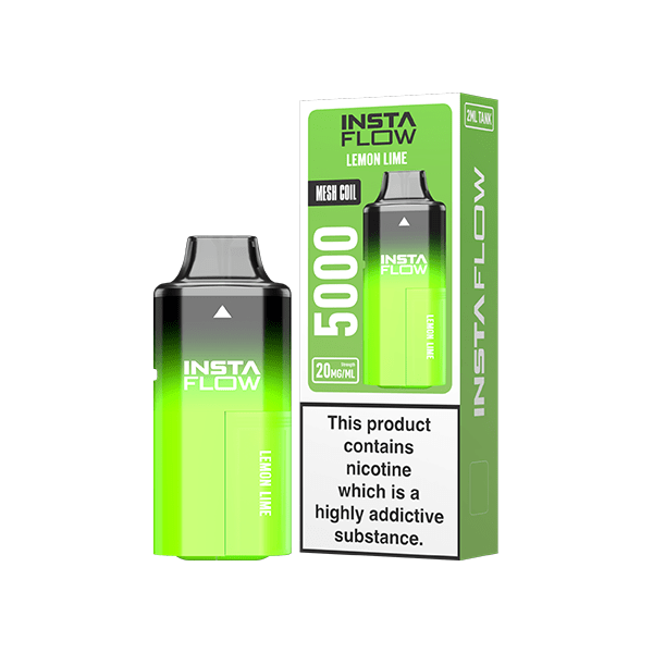 20mg Instaflow 5000 Disposable Rechargeable Vape Kit 5000 PuffsVaping ProductsInstaflowVaperr Shop