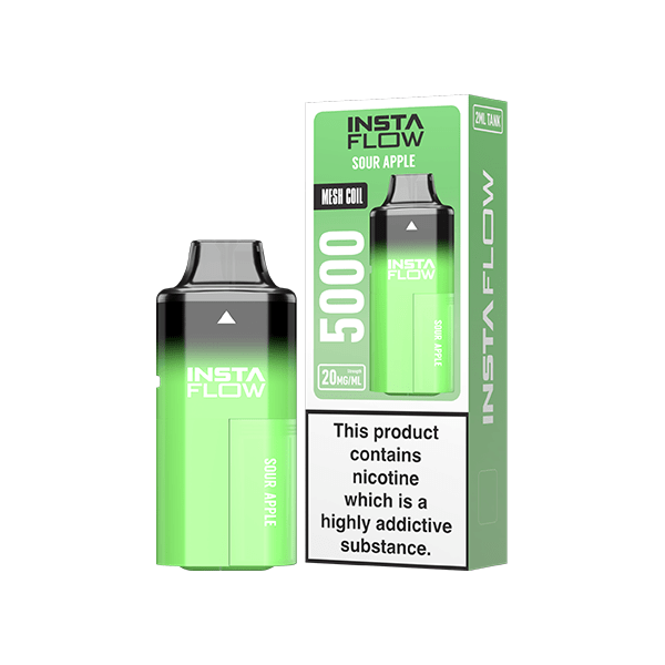 20mg Instaflow 5000 Disposable Rechargeable Vape Kit 5000 PuffsVaping ProductsInstaflowVaperr Shop