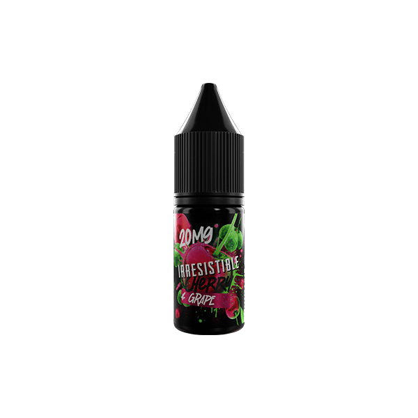 20mg Irresistible 10ml Nic Salt (50VG/50PG)Vaping ProductsIrresistibleVaperr Shop