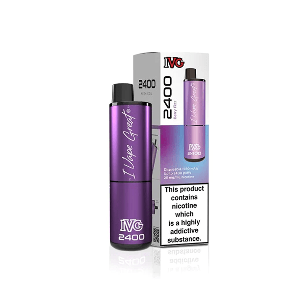 20mg IVG 2400 Disposable Vapes 2400 PuffsVaping ProductsIVGVaperr Shop