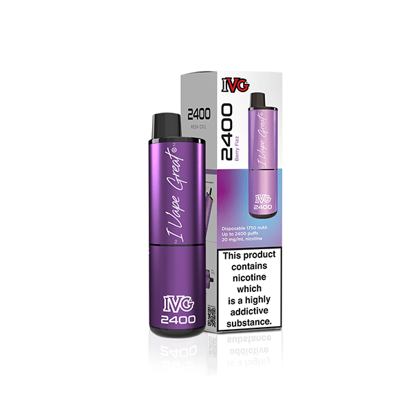20mg IVG 2400 Disposable Vapes 2400 PuffsVaping ProductsIVGVaperr Shop