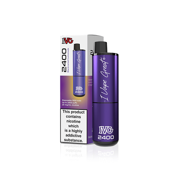 20mg IVG 2400 Disposable Vapes 2400 PuffsVaping ProductsIVGVaperr Shop