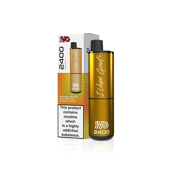 20mg IVG 2400 Disposable Vapes 2400 PuffsVaping ProductsIVGVaperr Shop