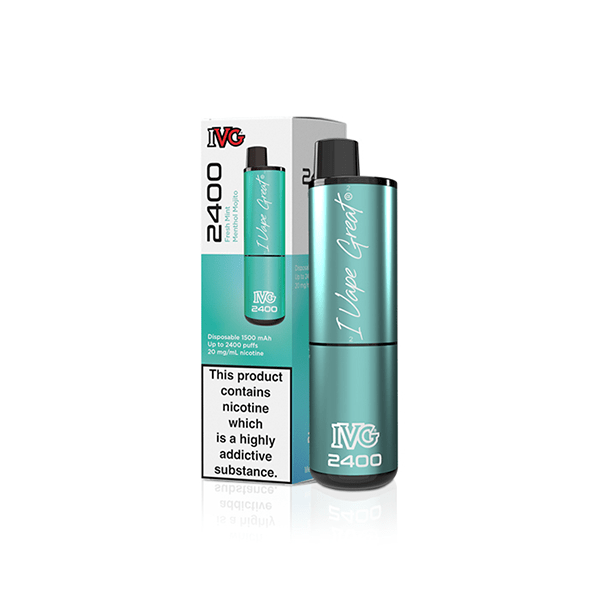 20mg IVG 2400 Disposable Vapes 2400 PuffsVaping ProductsIVGVaperr Shop