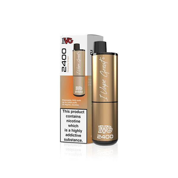 20mg IVG 2400 Disposable Vapes 2400 PuffsVaping ProductsIVGVaperr Shop