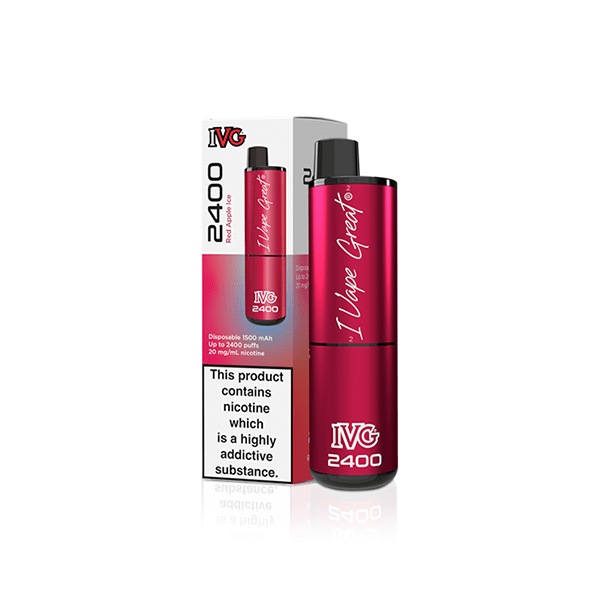 20mg IVG 2400 Disposable Vapes 2400 PuffsVaping ProductsIVGVaperr Shop