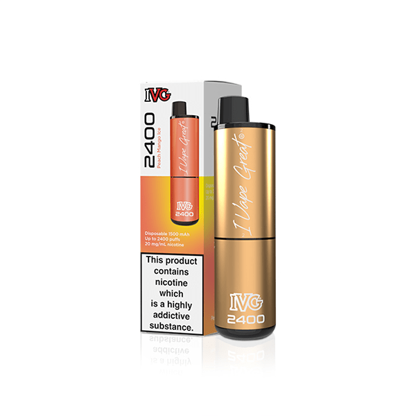 20mg IVG 2400 Disposable Vapes 2400 PuffsVaping ProductsIVGVaperr Shop