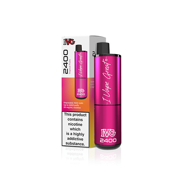 20mg IVG 2400 Disposable Vapes 2400 PuffsVaping ProductsIVGVaperr Shop